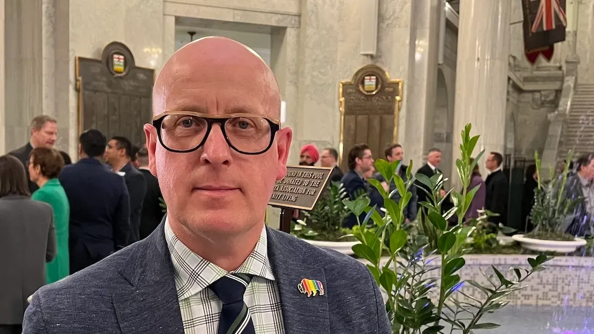 Alberta Teachers Association President Jason Schilling