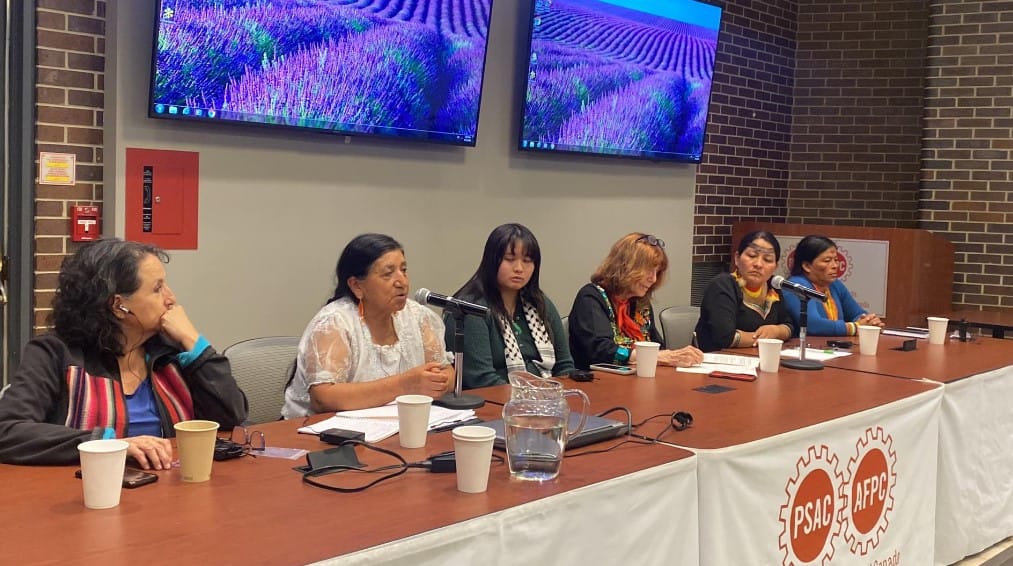 Ecuadorian Indigenous land defenders