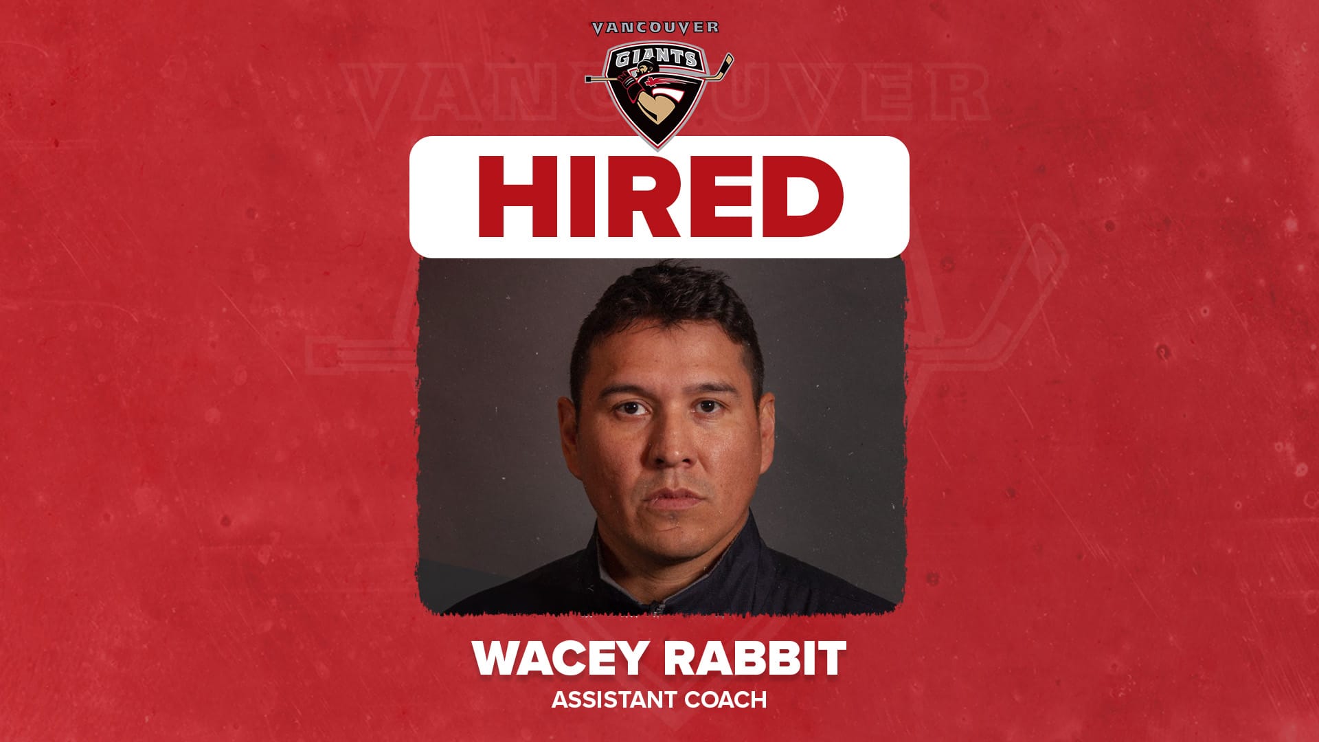Giants Hire Alumnus Wacey Rabbit as Assistant Coach