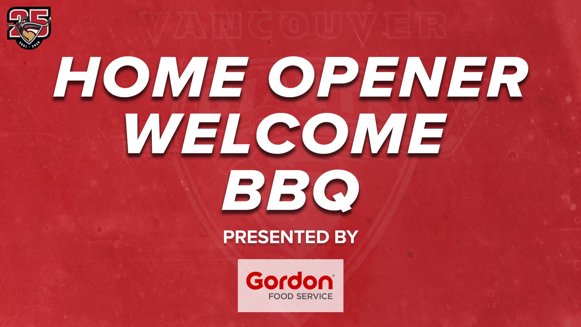 Vancouver Giants 25th anniversary celebration