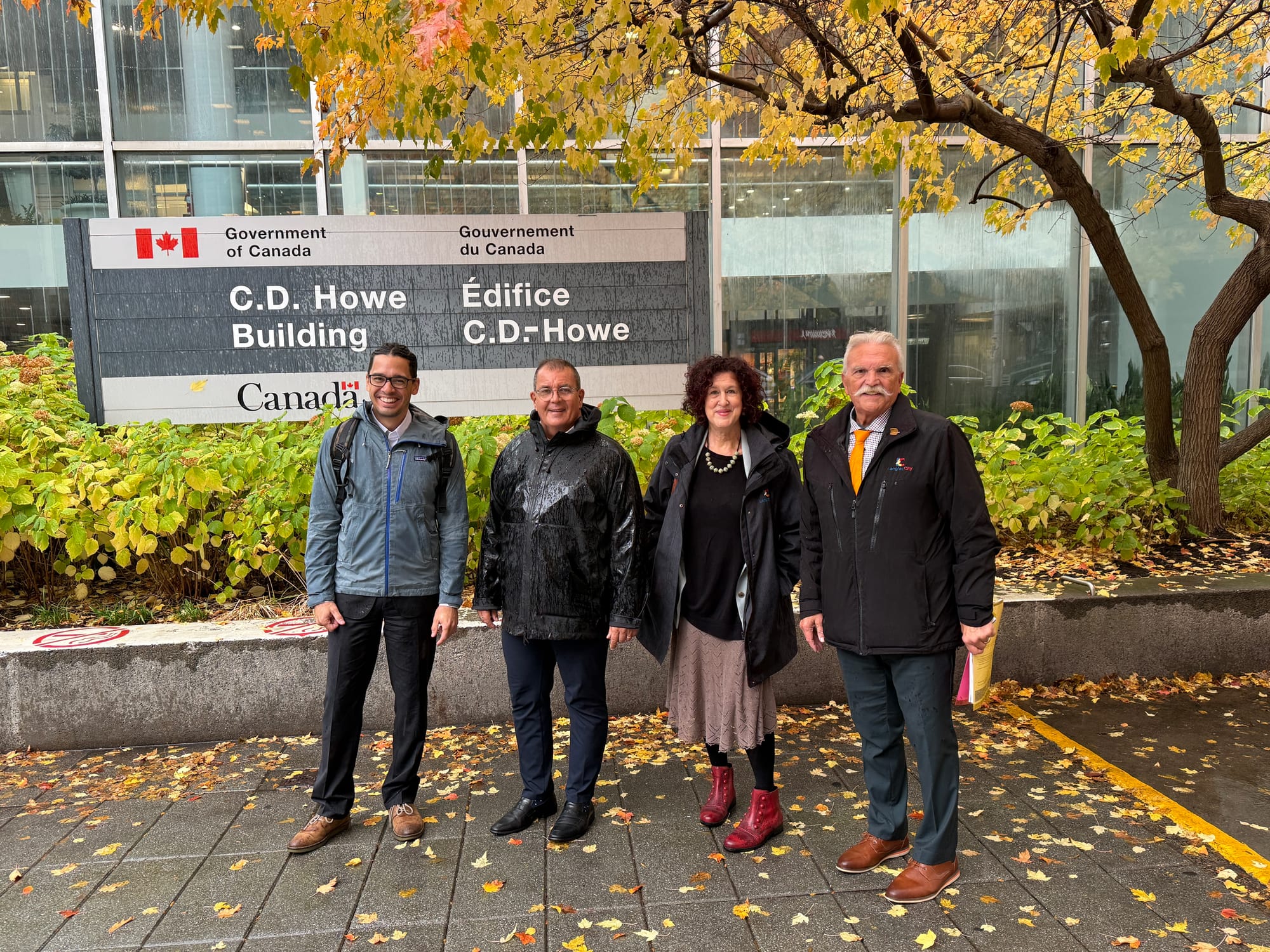 Langley City Councillors in Ottawa