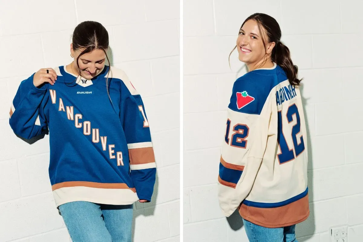 PWHL Vancouver jerseys