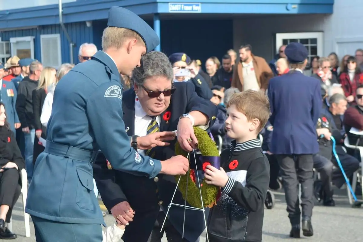Aldergrove Remembrance Day parade