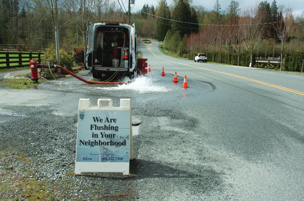 Water Main Flushing
