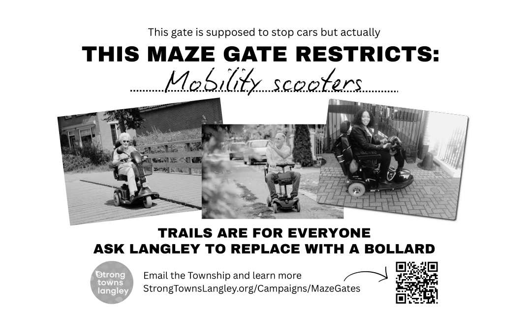 Township Residents Rally Against Maze Gates