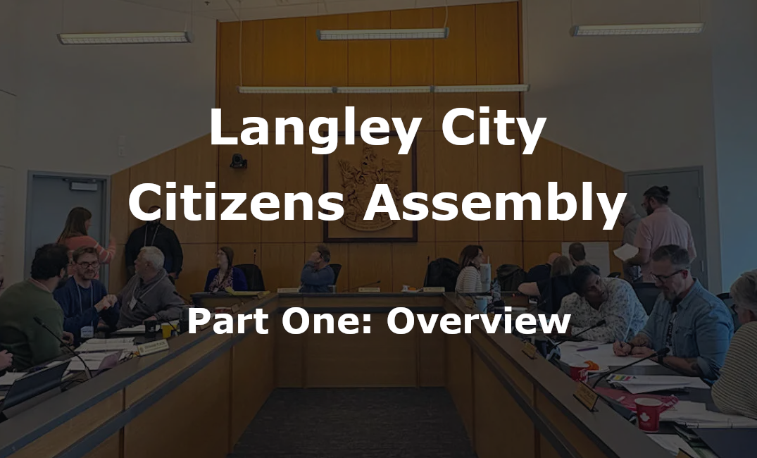 Inside Langley City's Citizens' Assembly Experiment