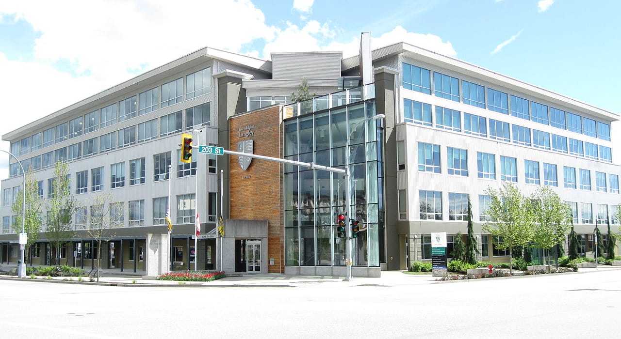 A photo of the Township of Langley civic facility