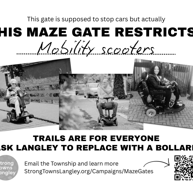 Image of: Township Residents Rally Against Maze Gates